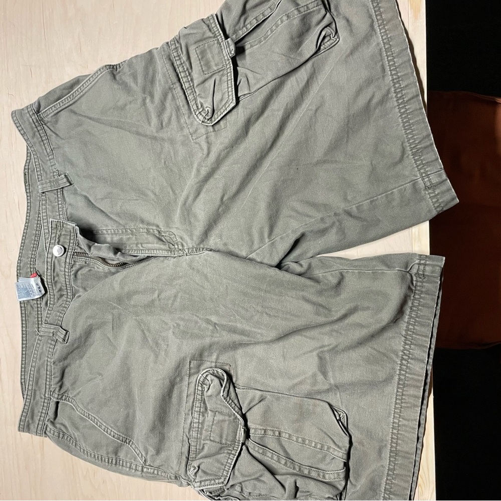 North Face Olive Drab Green Shorts